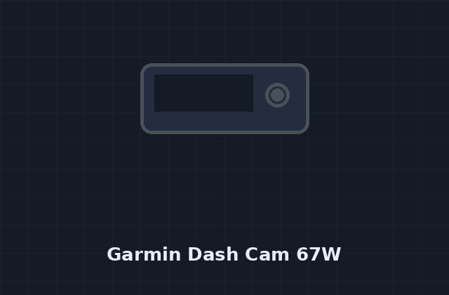Garmin Dash Cam 67W